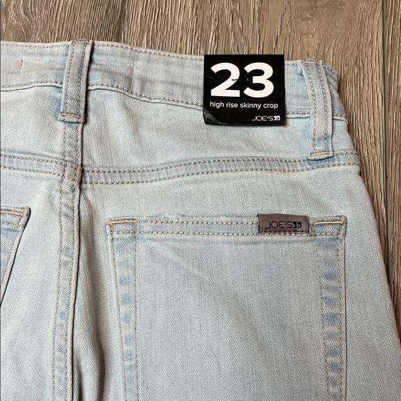 Joe's Jeans Women's Light Blue Jeans high rise skinny crop Sophia size 23 nwt - Picture 8 of 10